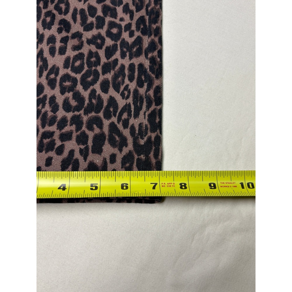 Rails The Topanga High Rise Straight Jeans Brown Nala Leopard Print Womens 26X29 - Picture 13 of 13
